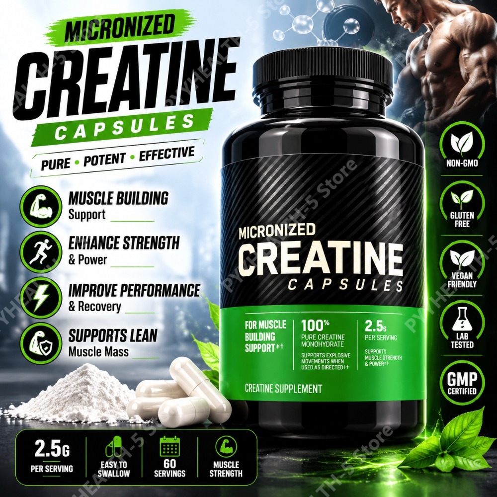 Nutrition Fitness - Капсулы с креатином 2,5 г для