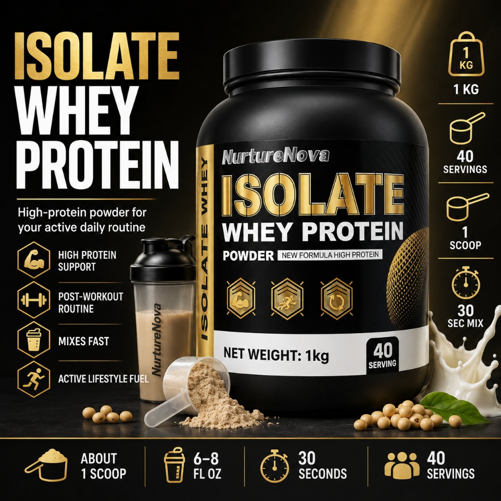 Fitness Nutrition Protein - Протеиновый порошок NurtureNova Isolate Whey 1