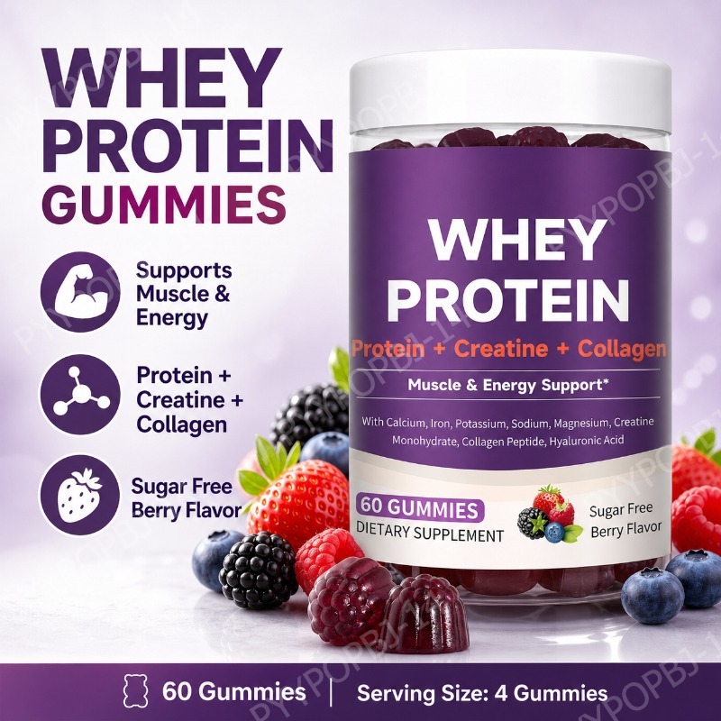 Nutrition Fitness Supplements - Протеиновые жевательные конфеты с сывороточным протеином,