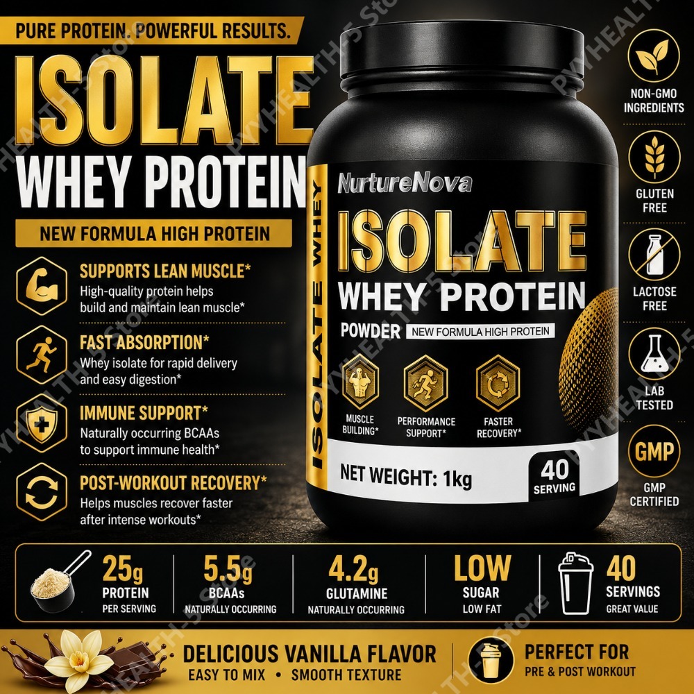 Fitness Nutrition Protein - Изолят сывороточного протеина 1 кг, высокобелковый
