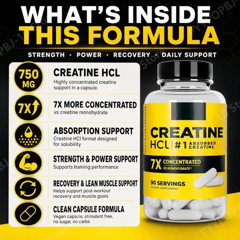Креатин HCl 750 мг, 90 капсул, – обзор и цена Fitness With Nutrition