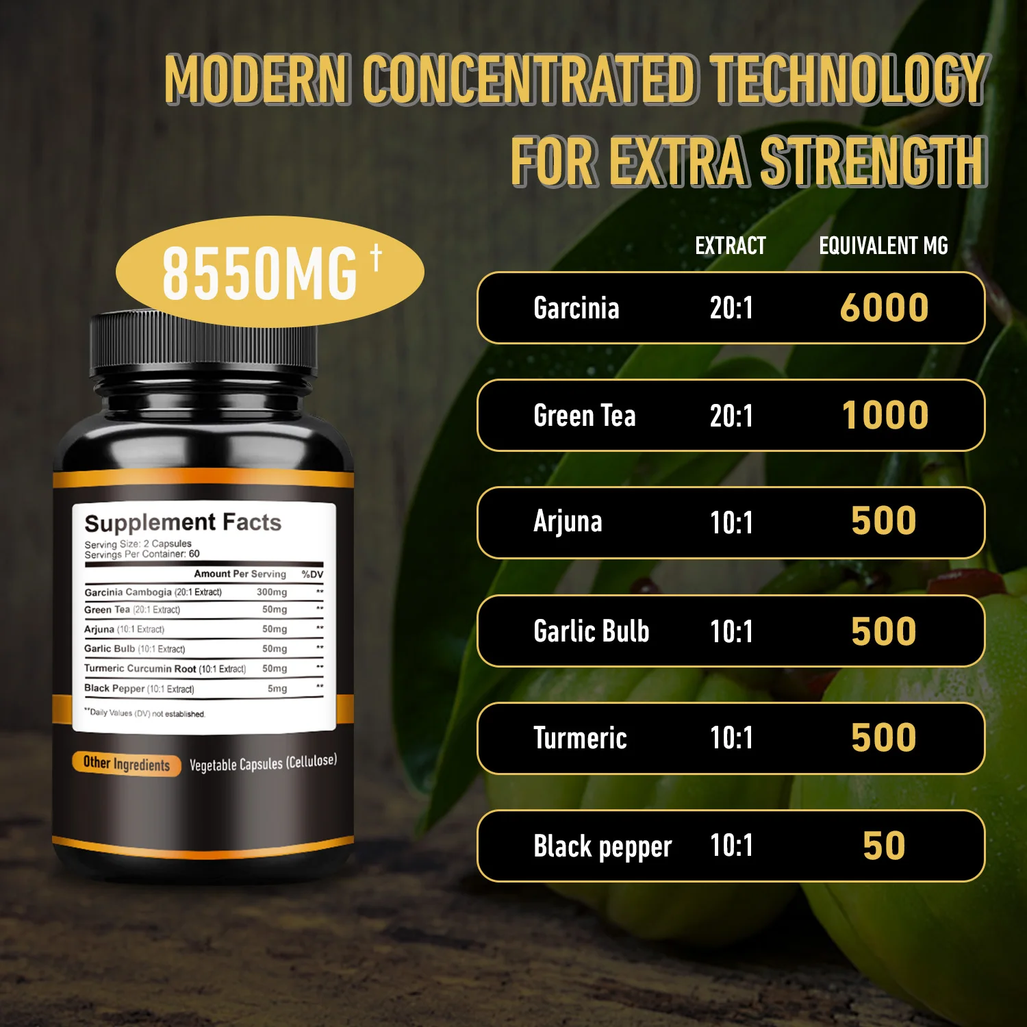 Сжигатель жира Garcinia Cambog – обзор и цена Garcinia Cambogia Extract