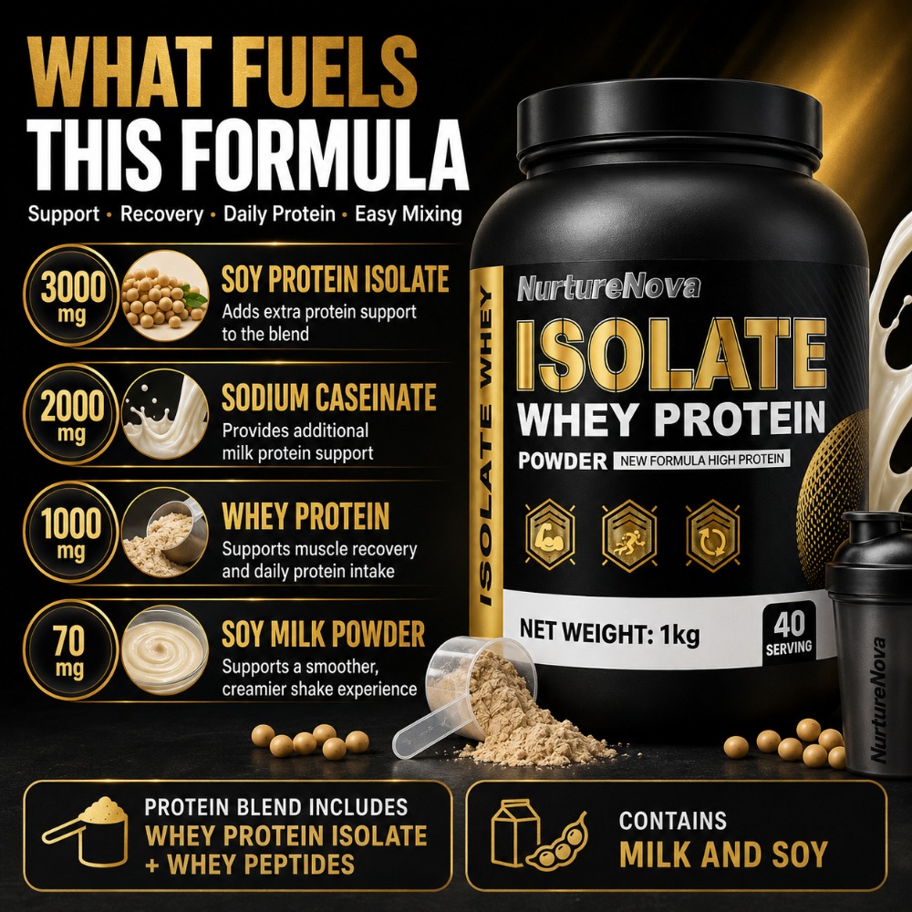 Протеиновый порошок NurtureNov – обзор и цена Fitness Nutrition Protein
