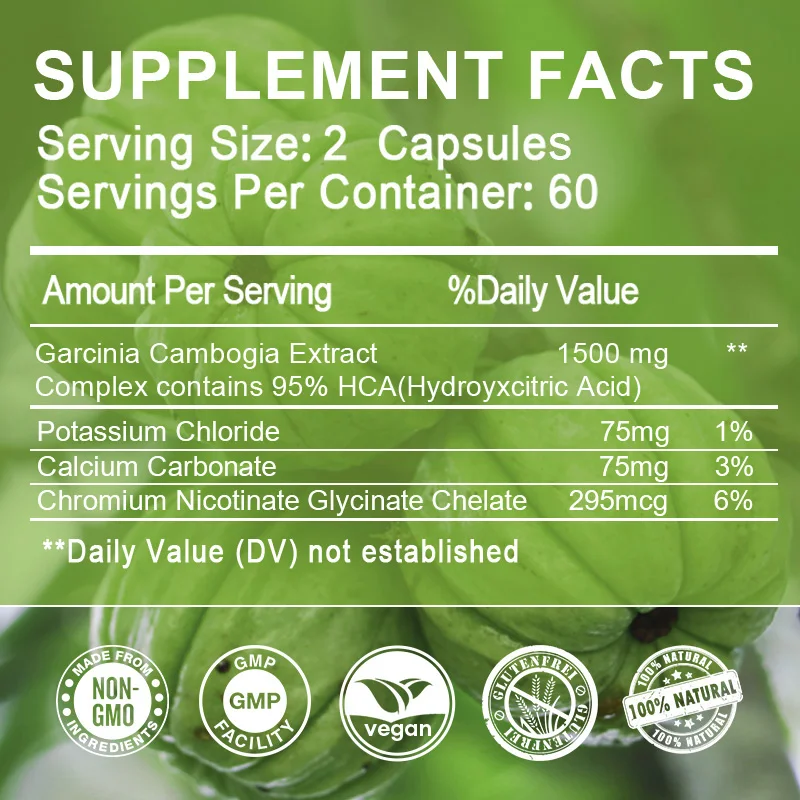 Капсулы Garcinia Cambogia — сп – обзор и цена Garcinia Cambogia Extract