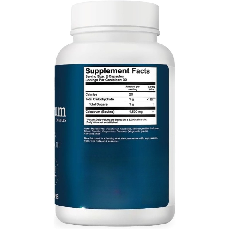 Коллагеновая добавка - 1500 мг – обзор и цена Colostrum Bovine Powder