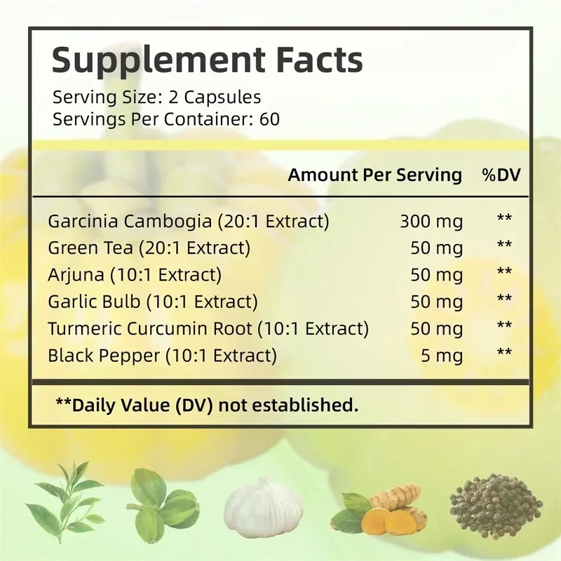 Капсулы с экстрактом чистой га – обзор и цена Garcinia Cambogia Extract
