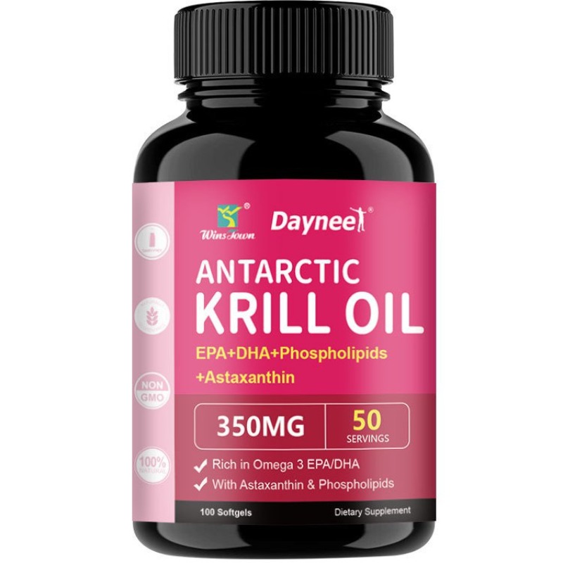 Мягкие капсулы с маслом Krill, – обзор и цена Fitness With Nutrition